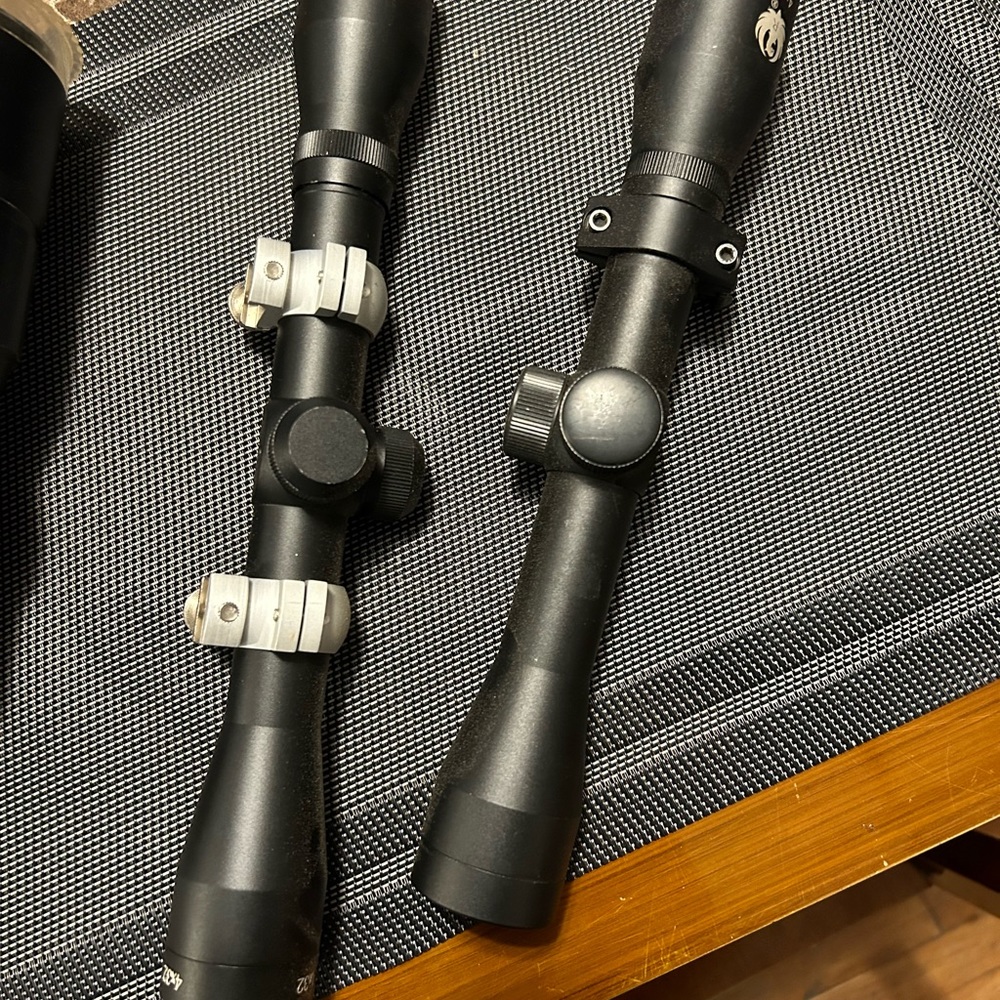 Two nice scopes barely used great little scopes excellent condition